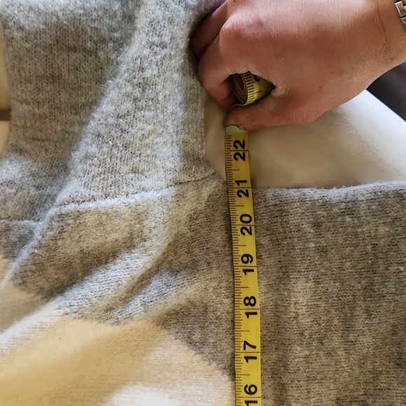 Cozy, Slouchy V-neck sweater from Dynamite - Picture 4 of 5